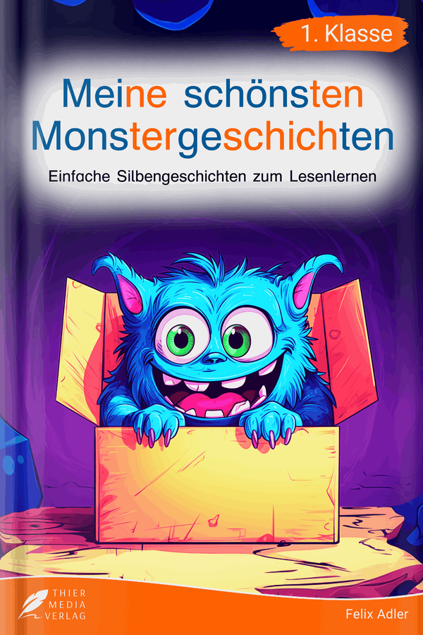Meine schönsten Monstergeschichten - Silbenbuch 1. Klasse
