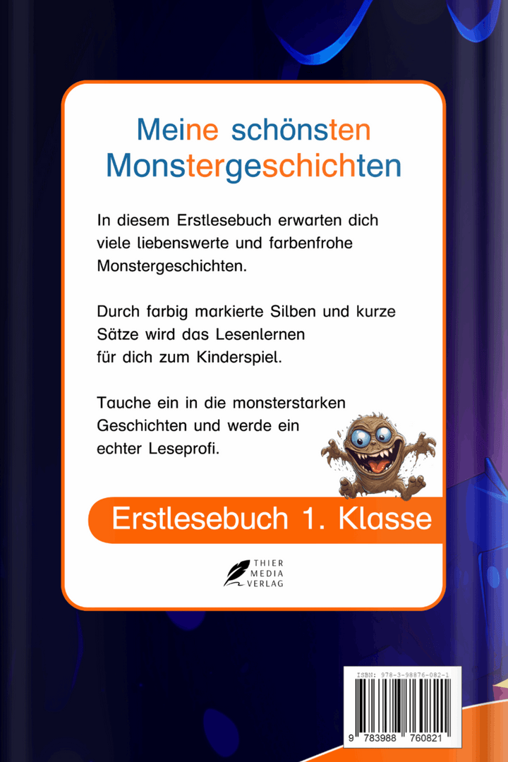 Meine schönsten Monstergeschichten - Silbenbuch 1. Klasse