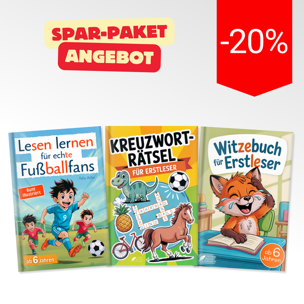 Spar-Paket 1 : 3 Erstlesebücher für Kinder ab 6 Jahren