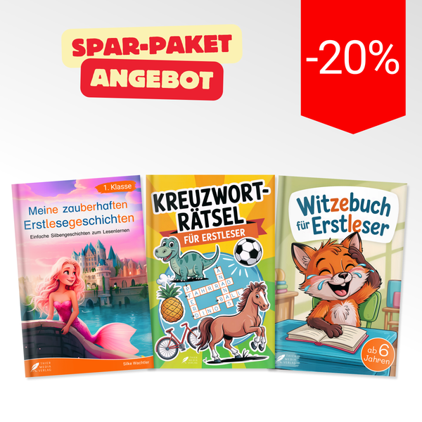 Spar-Paket 2: 3 Erstlesebücher für Kinder ab 6 Jahren