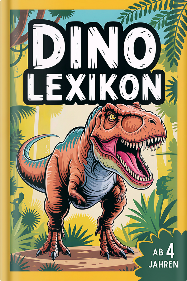 Dinolexikon für Kinder –  Mein erstes Dinosaurier Buch von A bis Z - Dinobuch für Kinder ab 4 Jahren