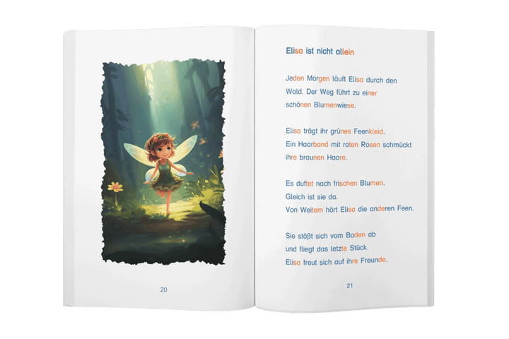 Meine magischen Feengeschichten - Silbenbuch 1. Klasse