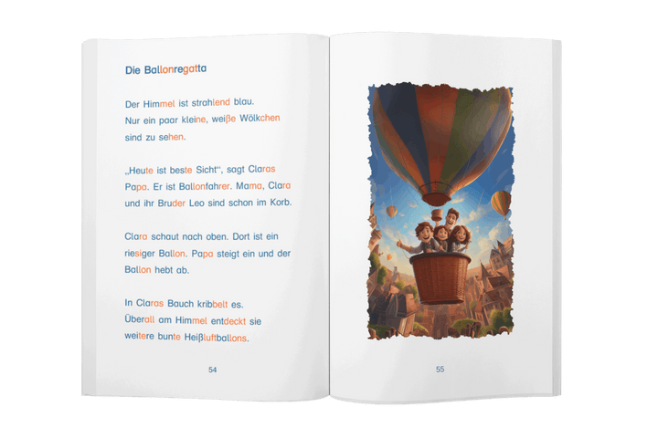 Meine zauberhaften Erstlesegeschichten - Silbenbuch 1. Klasse