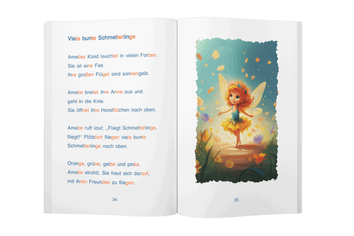 Meine magischen Feengeschichten - Silbenbuch 1. Klasse