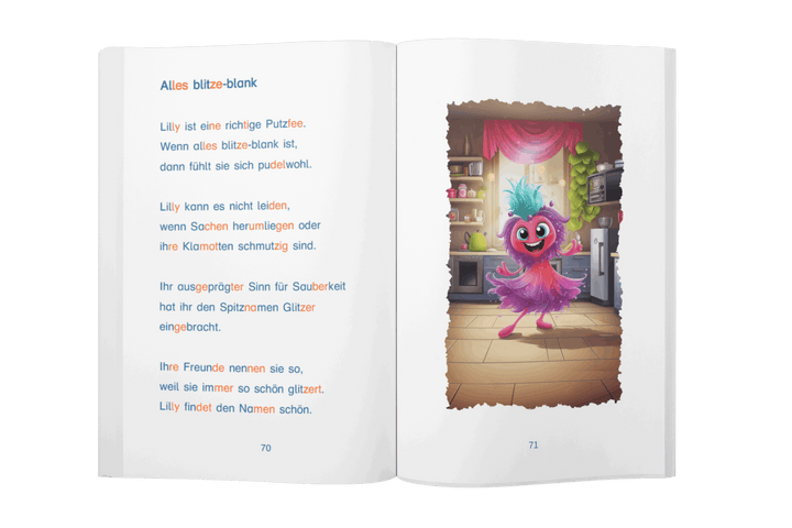 Meine schönsten Monstergeschichten - Silbenbuch 1. Klasse