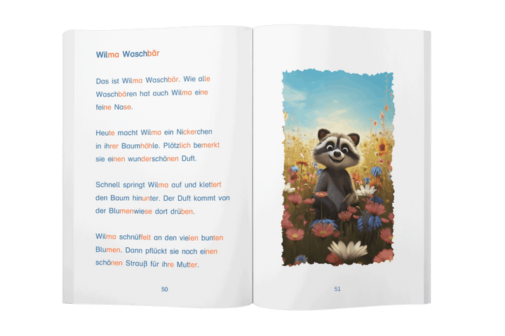 Meine schönsten Tiergeschichten - Silbenbuch 1. Klasse